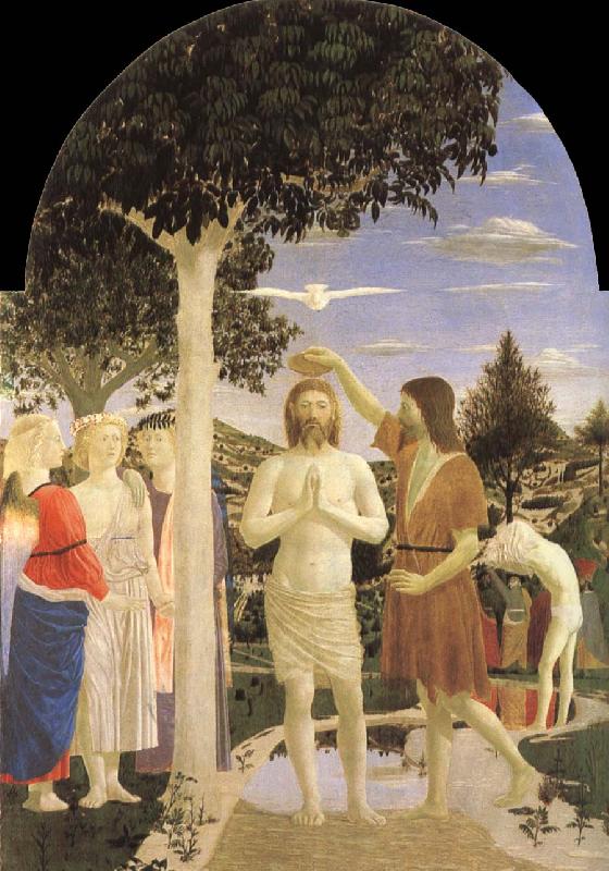 Piero della Francesca Christ-s baptism oil painting image